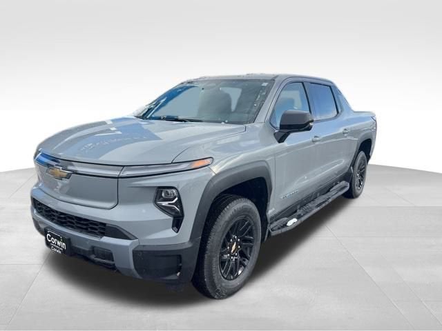 2026 Chevrolet Silverado EV LT - Standard Range in Slate Gray Metallic — front three-quarter view