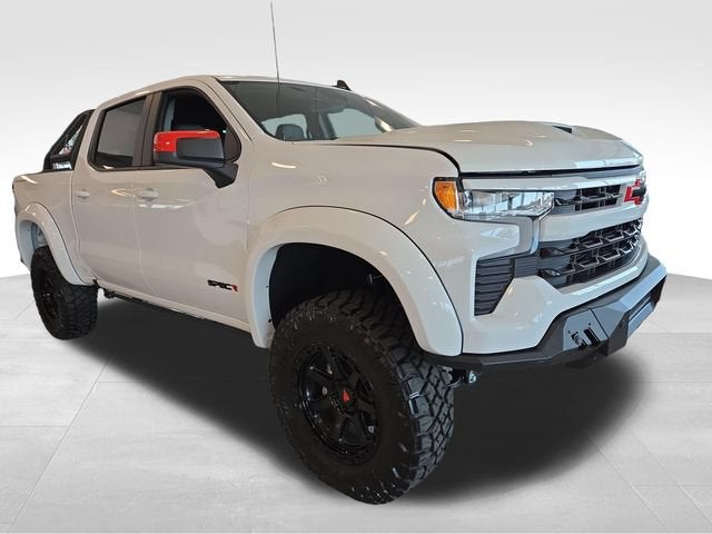 2026 Chevrolet Silverado 1500 RST in Summit White — front three-quarter view