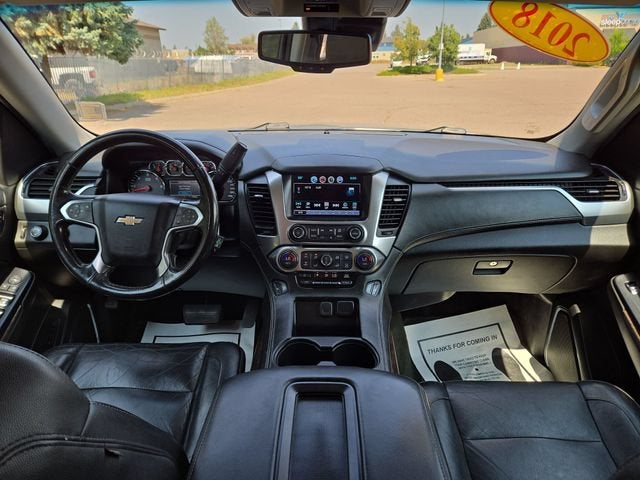 2018 Chevrolet Suburban — rear three-quarter view