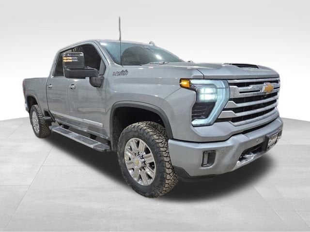 2026 Chevrolet Silverado 3500 HD High Country in Sterling Gray Metallic — front three-quarter view