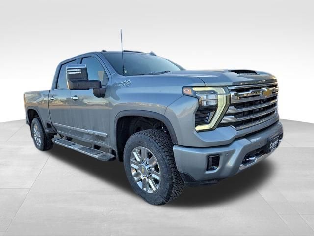 2026 Chevrolet Silverado 3500 HD High Country in Sterling Gray Metallic — front three-quarter view