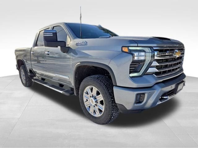 2026 Chevrolet Silverado 3500 HD High Country in Sterling Gray Metallic — front three-quarter view