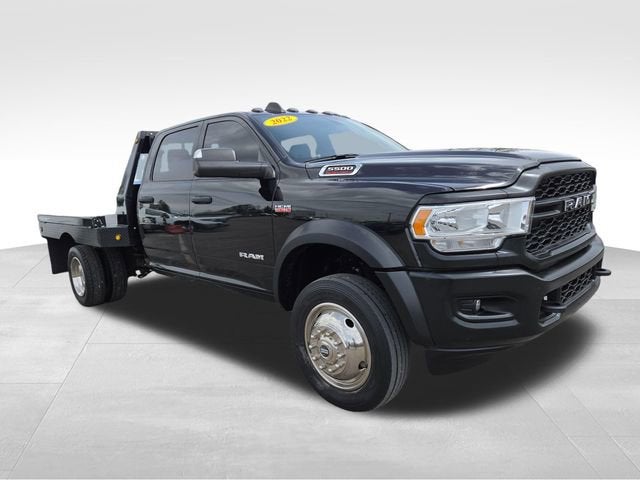 2022 RAM 5500 Chassis Cab Tradesman in Black — front three-quarter view
