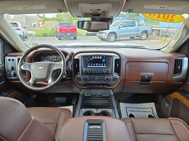 2018 Chevrolet Silverado 1500 — rear three-quarter view