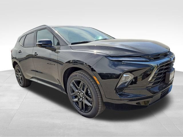 2026 Chevrolet Blazer RS in Black — front three-quarter view