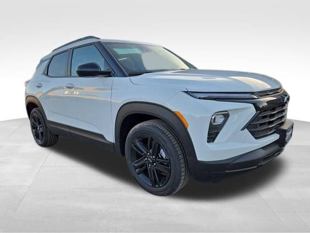 2026 Chevrolet Trailblazer LT in Summit White — front three-quarter view